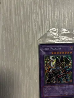 YU-GI-OH DARK PALADIN DMG-001 LIMITED EDITION SEALED TCG Secret Rare Promo Card - Image 4