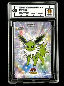 Shining Jolteon CG Pristine 10 Card Database Pokemon Nintendo 2025 - Image 1
