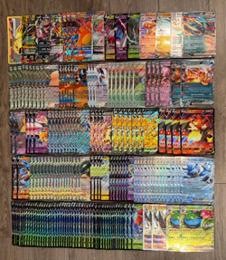 Pokemon TCG Lot Of 186 Jumbo Cards - Stamped Promos, Duplicates, Promos - Image 1