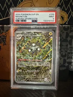 Magneton 159 Sv: Scarlet & Violet Promo Cards Holo PSA 9 - Image 1