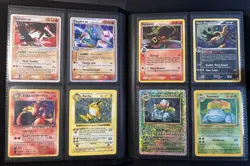 Lot of 100 ALL HOLO Vintage Pokemon Card Binder Collection - Image 3
