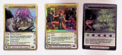 Chaotic Mipedian Promo 3 Card Lot TCG CCG (0124) - Image 1