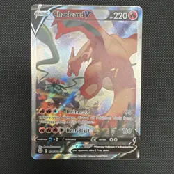 Charizard V Alternate Art Holo/Foil 154/172 Brilliant Stars Pokemon Card English - Image 1