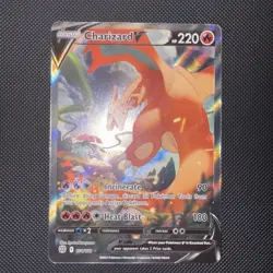 Charizard V Alternate Art Holo/Foil 154/172 Brilliant Stars Pokemon Card English - Image 4