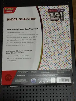 Pokemon Card Scarlet Violet 151 Binder Collection Sealed Box New 820650853142 - Image 2