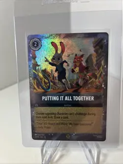 Lorcana Putting It All Together Disney Zootopia 2 Movie Promo Card Cinemark - Image 1