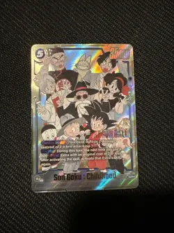 Son Goku : Childhood FB06-119 Secret Rare Manga Booster 02 Dragon Ball Card Eng - Image 1