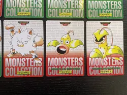 Pokemon Carddass Lot 1996 Set of 10 cards BANDAI 005 Charmeleon 008 Wartortle - Image 5