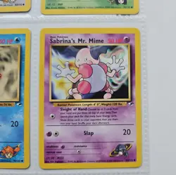 WOTC Pokemon TCG - Gym Heroes - 6 Card Lot - Image 5