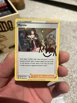 SWSH120 Marnie Black Star Promo: Pokemon Trading Card Game Sword & Shield - Image 1