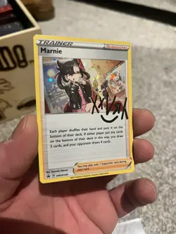 SWSH120 Marnie Black Star Promo: Pokemon Trading Card Game Sword & Shield - Image 2