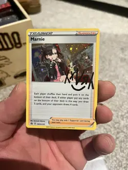 SWSH120 Marnie Black Star Promo: Pokemon Trading Card Game Sword & Shield - Image 3