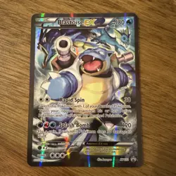 Blastoise EX | XY122 Holo Promo | Pokemon Trading Card Game Tcg - Image 1