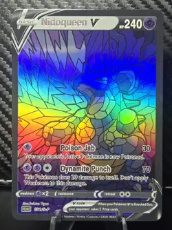 Nidoqueen & Nidoking 6 Card CUSTOM Made Stained Glass Holo Van Gogh Shiny Cards - Image 5