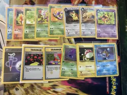 14 Card Original WOTC Team Rocket Set 1st Edition Uncommon Common Non Holo Rare - Image 1
