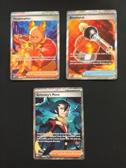 Lot of 3, Pokemon Phantasmal Flames Trainer Cards - Image 1