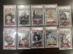 PSA 10 One Piece Card Game 25th Anniversary Set Collection English - Image 1