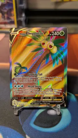 Alolan Exeggutor V - 071/078 - Pokemon Go Sword & Shield Full Art Rare Card NM - Image 1
