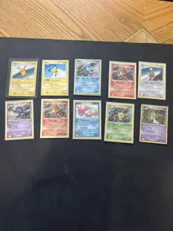 Vintage Pokemon Card Lot (10) Etc Pop Series Pikachu Pichu piplup - Image 1