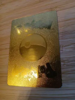 Pokemon Charizard VMax Gold Foil Holo Textured Fan Art Card Nintendo - Image 3