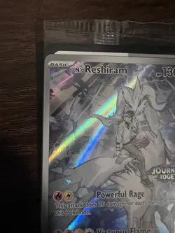 Pokemon TCG N's Reshiram Card 167/159 Illustration Rare Stamped - Image 3