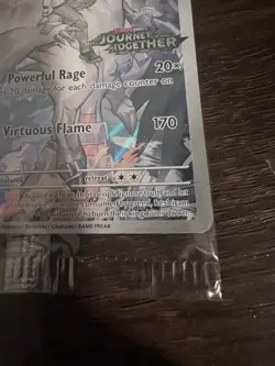 Pokemon TCG N's Reshiram Card 167/159 Illustration Rare Stamped - Image 5