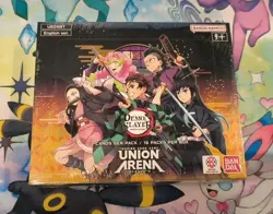 Trading Card Game Union Arena UE05BT Demon Slayer Sealed Booster Box - Image 1