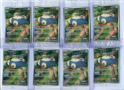 Snorlax 051 - Sealed Pokemon Card Promo Lot of 8 - Image 1
