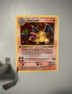 3 Pokemon Card STICKERS - HOLO Charizard Venusaur Blastoise 1999 1st Edition - Image 3