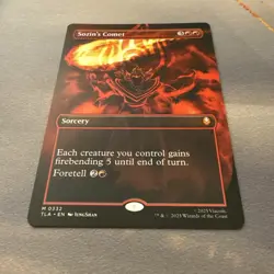 Sozin’s Comet MINT Borderless 0332 Avatar TLA MTG Mythic Regular Sorcery M/NM - Image 2