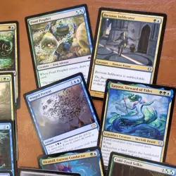 Whole COMMANDER Magic Deck MTG - Hakbal of the Surging Soul Merfolk GREEN/BLUE - Image 4