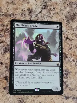 Mindblade Render - Foil Battlebond Unplayed MTG Near Mint Commander Ready EDH - Image 2