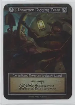 2023 Sorcery: Contested Realm - Alpha Foil Dwarven Digging Team - Image 1