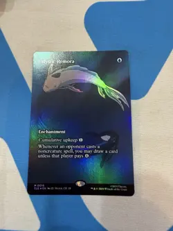 FOIL MTG Avatar The Last Airbender: Eternal-Legal: Mystic Remora Borderless FOIL - Image 1