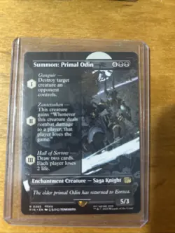 Summon: Primal Odin (Borderless) Final Fantasy Regular - Image 1
