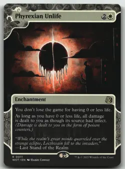 Phyrexian Unlife R Wilds of Eldraine: Enchanting Tales 11 LP - Image 1
