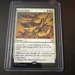 x1 Storm Herd MTG Commander 2019 R M/NM, English 075/302 - Image 1