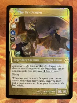 MTG Foil The Ur-Dragon (Future Sight) MagicFest 2025 Promo!! - Image 1