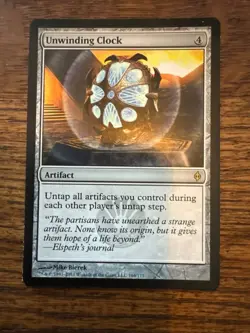 Unwinding Clock - New Phyrexia - LP - MTG - Image 1