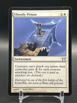 MTG Ghostly Prison Champions of Kamigawa Regular - Image 1