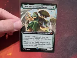 Toph, Earthbending Master (Extended Art) Mythic MTG Avatar Eternal non-foil - Image 1