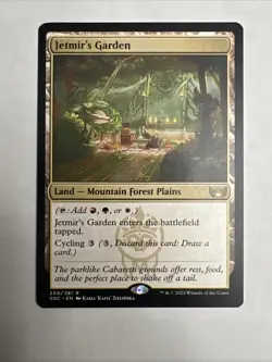 Jetmir's Garden - Streets of New Capenna - Near Mint - Image 1