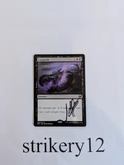 1x Languish - Magic Origins - Signed by Jeff Simpson - MTG - Image 1