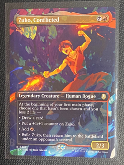 Zuko, Conflicted (Showcase) Avatar: The Last Airbender MTG TLA #302 NM/M - Image 1