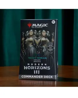 MTG Modern Horizons 3 Commander Deck - Tricky Terrain Sealed Magic the Gathering - Image 2