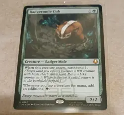 Badgermole Cub Avatar MTG MINT - Image 1