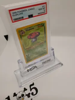 1999 Pokemon Jungle # 31 Regular Vileplume PSA 10 Gem Mint - Image 1