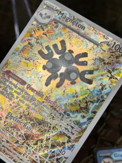 Pokemon TCG: MAGNETON #159 Promo Card SURGING SPARKS ETB PROMO - Image 3