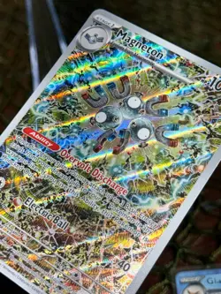 Pokemon TCG: MAGNETON #159 Promo Card SURGING SPARKS ETB PROMO - Image 4