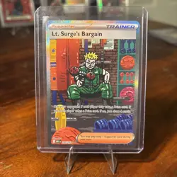 Lt. Surge’s Bargain 185/132 - Mega Evolutions - NM Pack fresh - Pokemon Card - Image 1